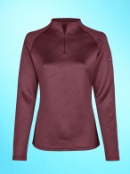 Eskadron Training Shirt Heritage Half-Zip Cassis