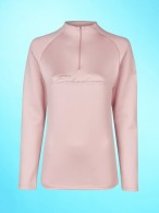 Eskadron Training Shirt Heritage Half-Zip Pearl Rose
