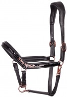 Harry's Horse Halster Denici Cavalli Leather Black