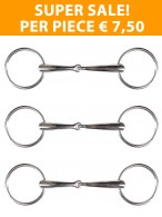 Super Sale! Vantaggio NG Loose Ring Snaffle Stainless Steel 16 mm