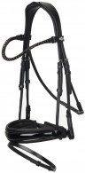 LeMieux Bridle Kudos Dressage Patent Black
