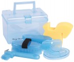 Harry's Horse Gift Box Mini + Brushes Light Blue
