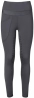PK Riding Breeches Ravage Tights Full Grip Charcoal