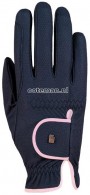 Roeckl Riding Gloves Lona Grip Navy/Pink