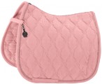 Eskadron Saddle Pad Platinum Velours Crystal Soft Rouge
