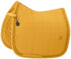 Eskadron Saddle Pad Platinum Sparkle Jewel Golden Yellow