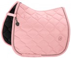 Eskadron Saddle Pad Platinum Highgloss Pearls Soft Rouge