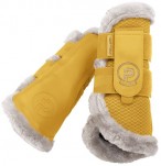 Eskadron Beenbeschermer Platinum Mesh + Bont Golden Yellow 