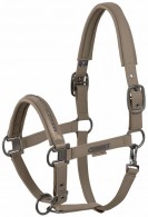 Eskadron Headcollar Platinum Softshell Pearls Smoky Taupe