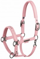 Eskadron Headcollar Platinum Faux Leather Soft Rouge