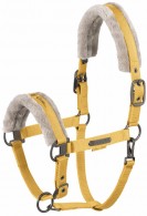 Eskadron Headcollar Platinum Faux Fur Golden Yellow