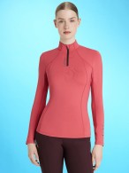 LeMieux Shirt Base Long Cranberry