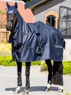 LeMieux Uitrijdeken Waterproof Navy