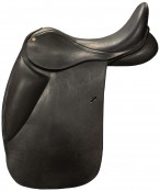 Cavaletti Dressage Saddle La Doma Monoflap Black