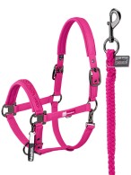 Eskadron Headcollar Sparkle + Lead Rope Dynamics Lipstick