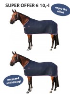 SUPER 12 Hours Offer! Smile Fleece Rug Navy/Pink