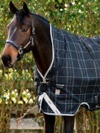 Rhino Turnout Rug Wug Lite Pony Black Check