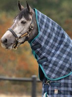 Rhino Outdoor Rug Plus Medium 250 Navy Check
