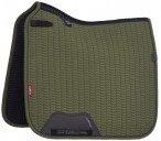 LeMieux Saddle Pad Square Dressage Essence Pine Green