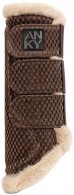 Anky Beenbeschermer ATB25005 Check Velvet Deep Taupe