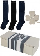 Anky Gift Box ATP25602 3-Pack Socks + Lucky Charm 