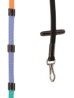 Harry's Horse Web Reins + Clips + Stops Multicolour