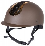 Harry's Horse Rijhelm Pro F2 Matt Crystal Brown/Gold