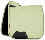 LeMieux Saddle Pad Suède Square Dressage Macaron