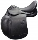 LeTek Dressage Saddle Pony Quick Change Black