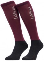 LeMieux Show Socks Blackberry 2-Pack