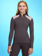 LeMieux Shirt Young Rider Base Mia Cocoa