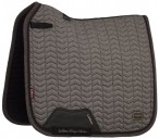 LeMieux Saddle Pad Heritage Square Dressage Cocoa