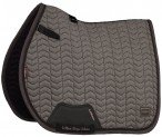 LeMieux Saddle Pad Heritage Square Close Contact Cocoa