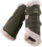 Eskadron Leg Protector Heritage Jewel + Faux Fur Deep Moss