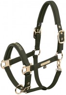 Eskadron Headcollar Heritage Faux Leather Deep Moss