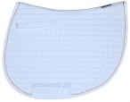 Eskadron Zadeldek Cotton Jump Basics White + Gold Cord