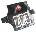 PR Arm Number Holder Black