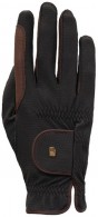 Roeckl Rijhandschoen Malta Grip Black/Mocha