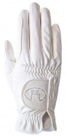 Roeckl Riding Gloves Lisboa Grip Swarovski White