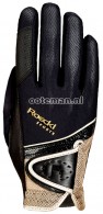 Roeckl Rijhandschoen Madrid Black/Gold