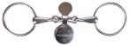 BR Tong Spoon Snaffle Loose Ring Stainless Steel