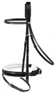 Passier Hoofdstel Scorpius Lakleder Black/White