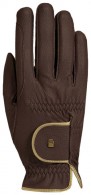 Roeckl Rijhandschoen Lona Grip Mocha/Gold