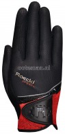 Roeckl Rijhandschoen Madrid Black/Red