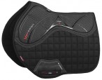 LeMieux Saddle Pad Square EuroJump X-Grip Black