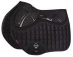 LeMieux Zadeldek Square EuroJump X-Grip Black