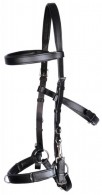 Harry's Horse Cavesson Bridle Black