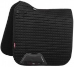 LeMieux Saddle Pad Suede Square Dressage Black
