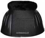 Vantaggio Bell Boots Rubber + Faux Fur Black