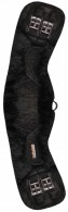 Vantaggio Dressage Girth Crescent Lambswool Black